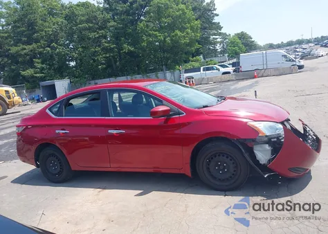 2013 Nissan Sentra S from USA, damaged, VIN 3N1AB7APXDL735938